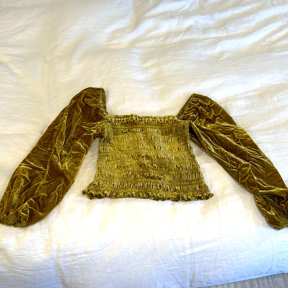 Anthropologie corset top